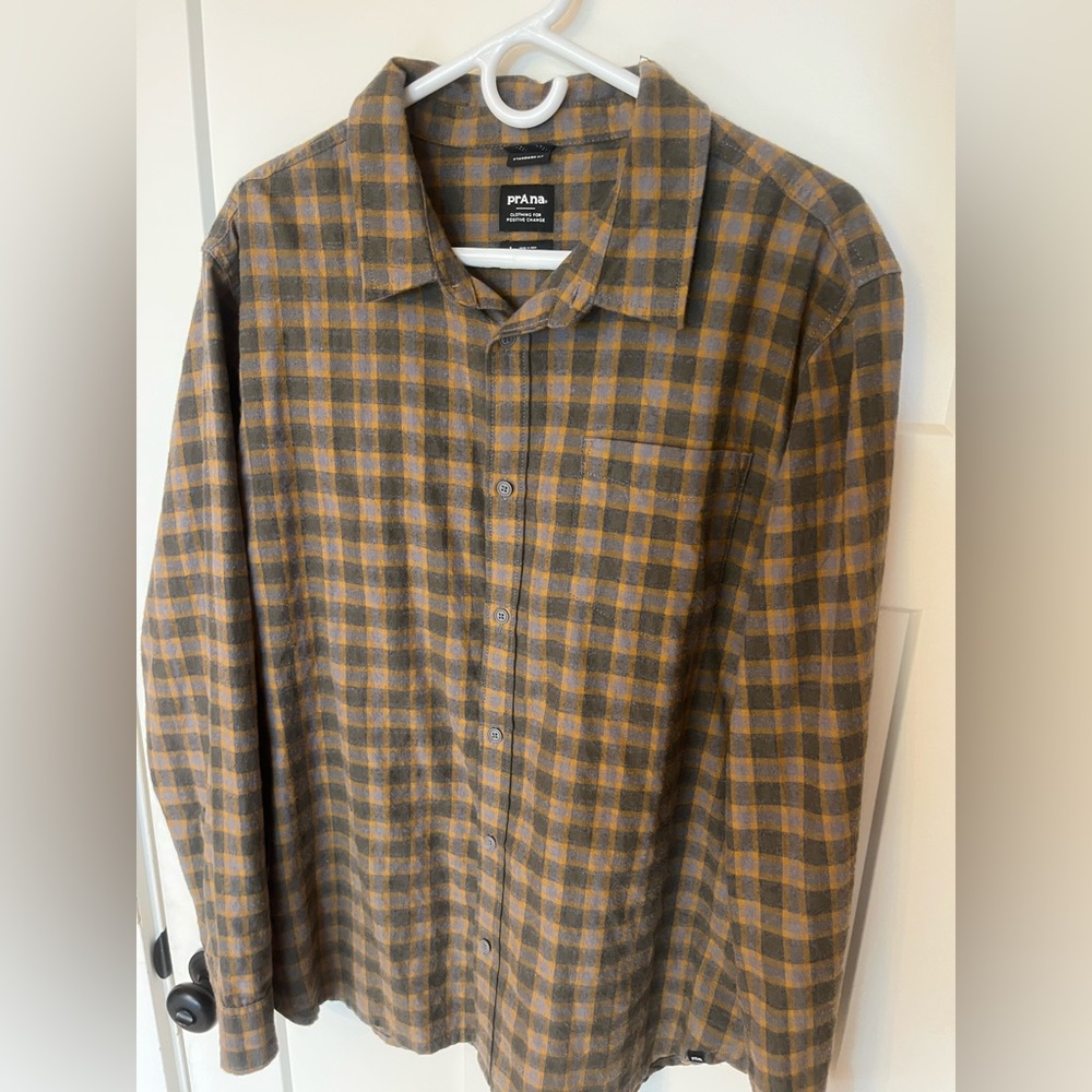 Prana lightweight Flannel Shirt
